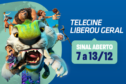 Sinal aberto na rede Telecine!